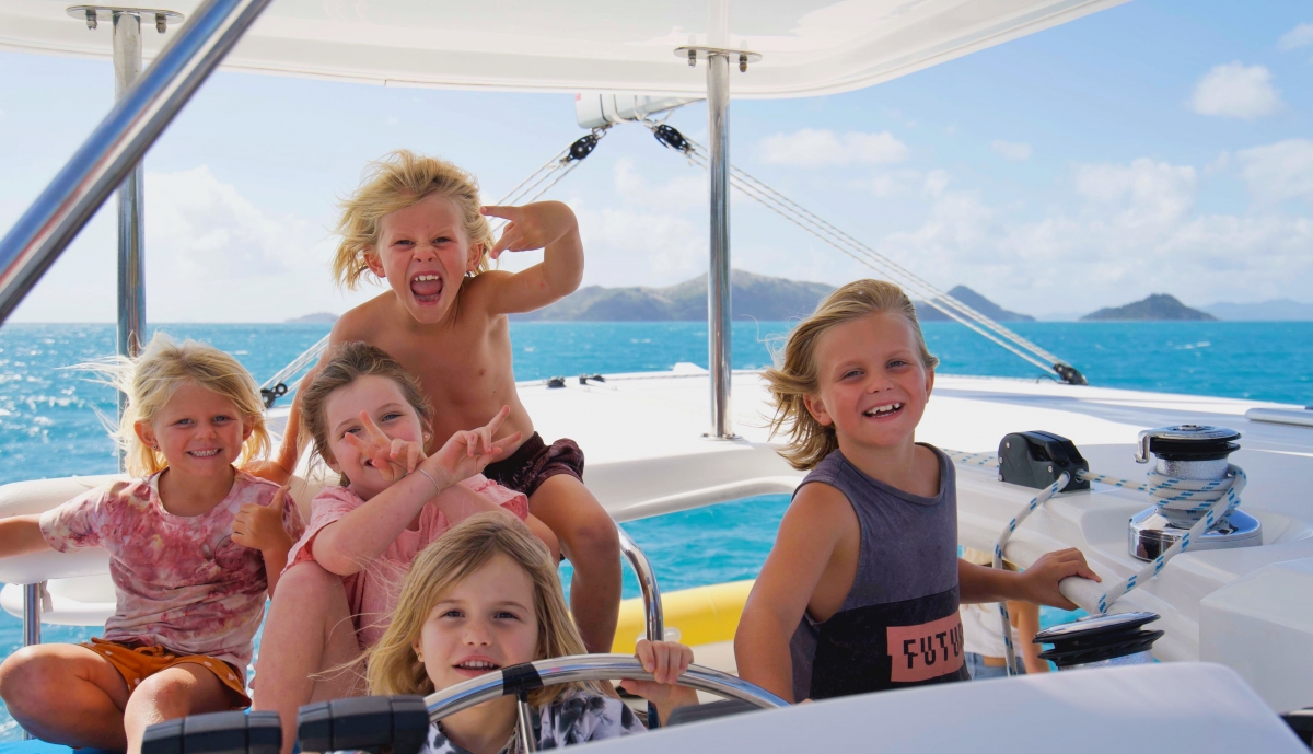 Trip In A Van Sailing with Kids